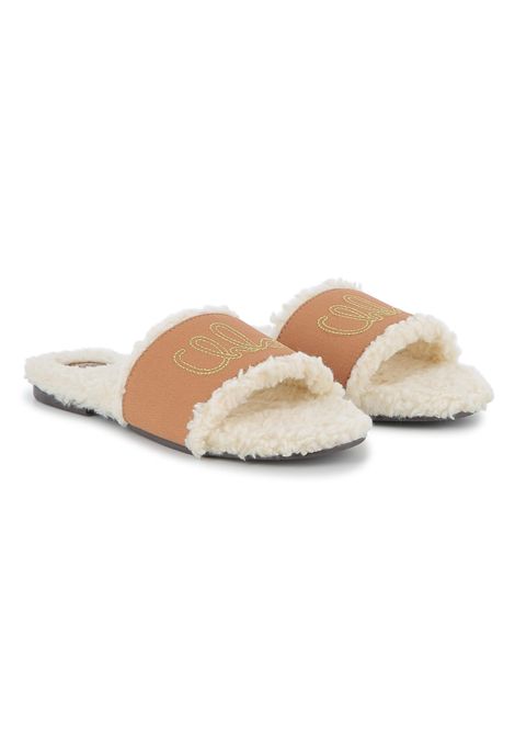 Ciabatte in eco pelliccia CHLOE' KIDS | C2132731F